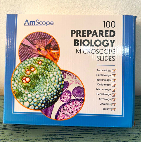 Amscope 100 prepared biology - 100,